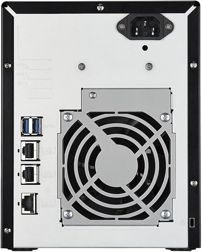 BUFFALO TeraStation 5420DN 4-Bay Business Desktop NAS 16TB (2x8TB) with Hard Drives Included RAID iSCSI Network Storage File Server