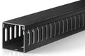 2" H x 2" W Cable Raceway, 99in Under Desk Wire Management Channel, Black