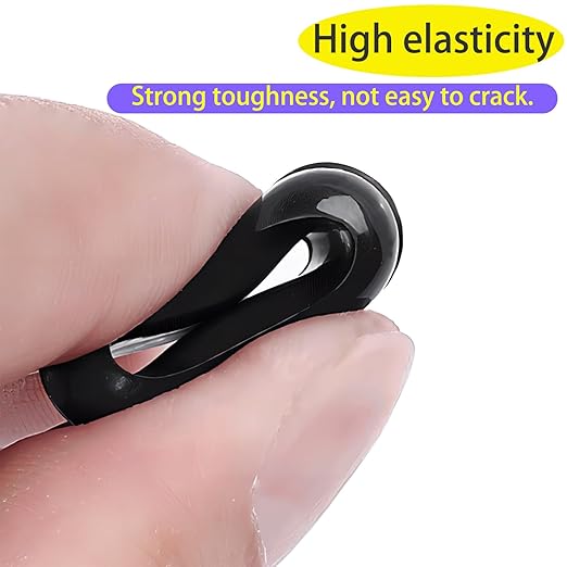 Qrity 20 PCS Rubber Grommets Cable Railing, Car Grommet, Cable Railing Protective Sleeves for Metal Posts, ID 20mm Mount Dia 25mm