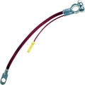 Sherco-Auto Red 58" Inch 2 Gauge Top Post Battery Cable with Auxiliary Lead - Made in USA