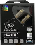 HDMI 2.1 Certified Cable Supports 10K 8K @60Hz and 4K @120Hz Compatible with All TVs, BluRay, Xbox Series X, PS5 (6 Feet)