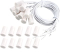 uxcell N.C. Recessed Wired Security Window Door Contact Sensor Alarm Magnetic Reed Switch White RC-33 10pcs