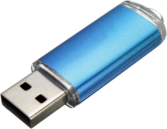 TOPESEL USB Flash Drive 5 Pack 4GB USB 2.0 Flash Drive Memory Stick USB Drive Thumb Drives USB Stick (5 Mixed Colors: Black Blue Green Red Silver)