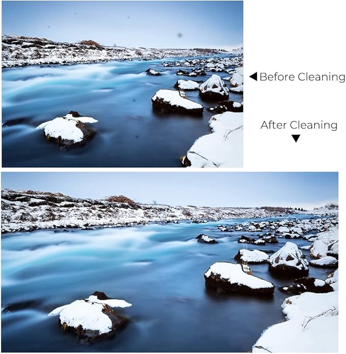 K&F Concept Full Frame Sensor Cleaning Kit - 16pcs Sensor Cleaning Swabs, 20ml Sensor Cleaner & Gloves, Cameras Lens Cleaning Kit Compatible with Sony Nikon Canon FF CCD CMOS Sensors