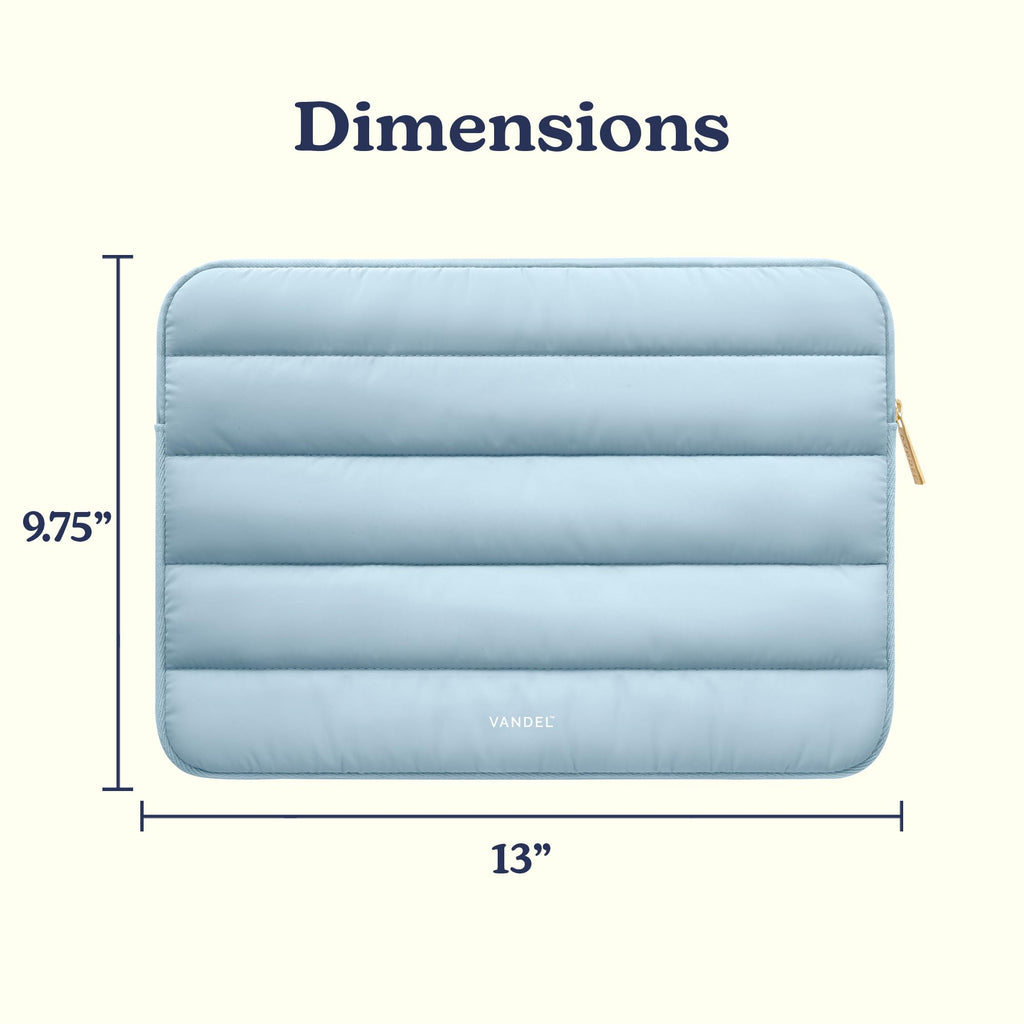 Vandel The Original Puffy Laptop Sleeve Case, 13-14 inch Laptop Sleeve Bag Case 13.3 Inch, Compatible with MacBook Air 13, Pro 14/13 iPad Pro 12.9, HP Dell ASUS, Computer Bag Cover