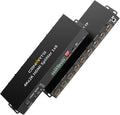 4K 1x8 HDMI Splitter 1 in 8 Out, 8 Port HDMI Splitter Support 4Kx2K@30Hz Duplicate/Mirror, HDM 1.4, EDID, HDCP, 3D Video Play for Projector, HDTV