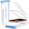 Screen Protector for iPhone 15Plus/16Plus/14Pro Max Military Grade Tempered Glass Auto-Alignment OneTouch Kit Cell Phone Accessories Bubble Free Case Friendly Auto Dust-Removal Easy Install [1 Pack]