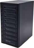 USB 4.0 (40Gbps) Type-C 8 Bay 2.5 Inch and 3.5 Inch SATA Hard Drive External Hard Drive Enclosure
