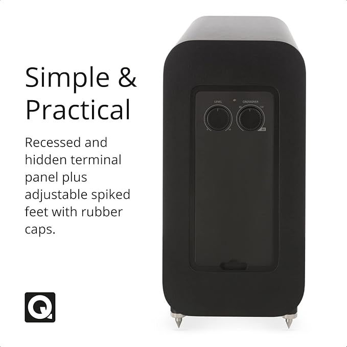 Q Acoustics 3060S Active Subwoofer (Satin Black)