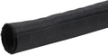 Black Braided Wire Loom Mesh Woven Split Sleeving for Automotive Wires/Audio Video Cable/Multi-Cable Strings (3/8" - 18 Feet)
