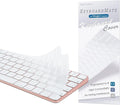 Keyboard Cover for New M4 iMac Magic Keyboard (Model A3118/A2449, Touch ID Version, w/o Numeric Key) - Ultra Thin, Protective and Clear Keyboard Cover Protector Skin