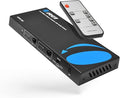 OREI 4K HDMI Matrix Switch 2 X 2, Switcher 18G UltraHD Supports Upto 4K @ 60Hz & 1080P IR EDID HDCP 2.- Remote Control (UHDS-202)
