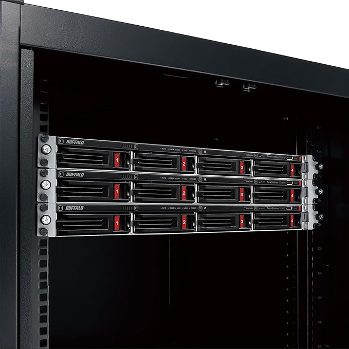 BUFFALO TeraStation 3430RN 4-Bay 16TB (4x4TB) Rackmount Small-Med Business NAS w/Hard Drives Included
