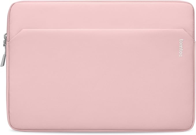 tomtoc Slim Laptop Sleeve for 14-inch MacBook Pro M4/M3/M2/M1 Pro/Max 2024-2021, Water-Resistant Protective Case for 13.8 Inch Surface Laptop AI PC, Accessory Bag