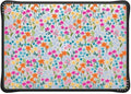 CASETiFY Impact MacBook Air 13" (M1/Intel) Case [Cushioned Impact Corners/Scratch-Resistant/Anti-Slip Grip] - Petit Floral Transparent - Clear Black