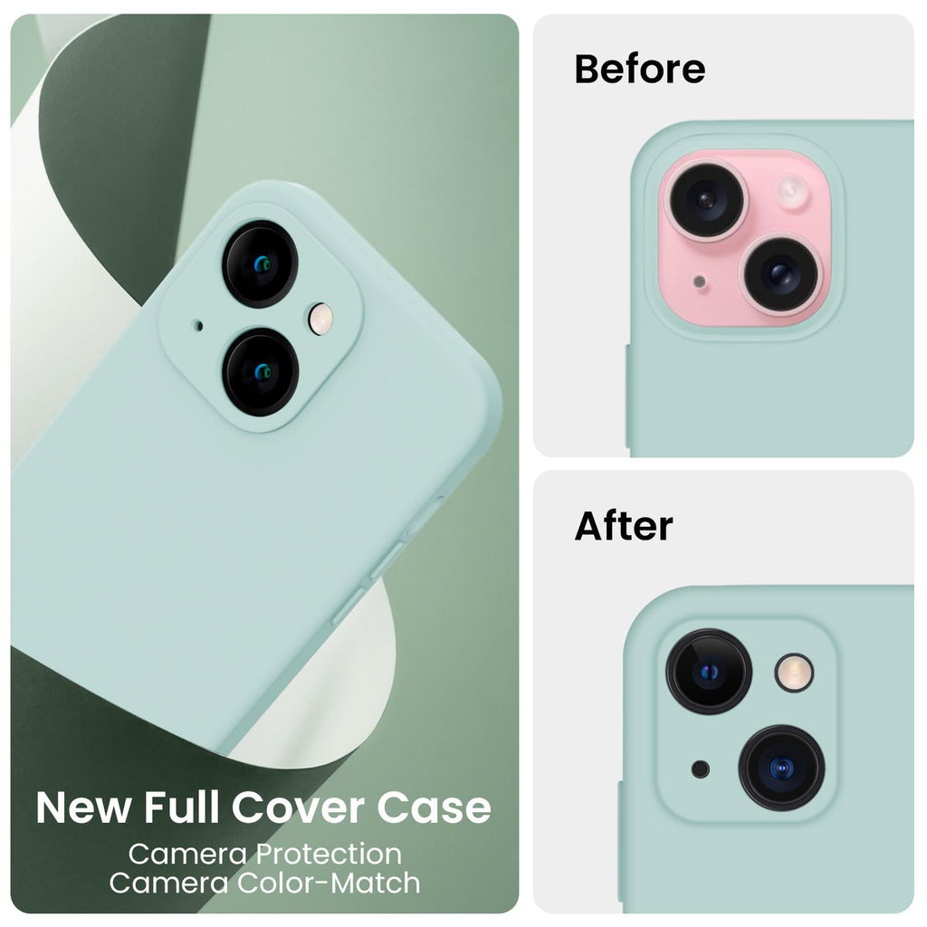 FireNova Designed for iPhone 15 Case, 6.1", Mint Green