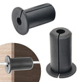 2pc Starlink Cable Grommet 3/4" Silicone Waterproof Wall Hole Pass Through Split Cable Bushings for TV Wire Ethernet Cord, Starlink Cable Routing Kit Accessories,38mm/1.5"Ht, Black