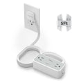 TESSAN Extension Cord 5 FT, Power Strip with 900J Surge Protection, Grey