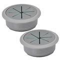 EASYEAH 2 Pcs Desk Grommet 2" / 50 mm, Desk Hole Cover for Cables