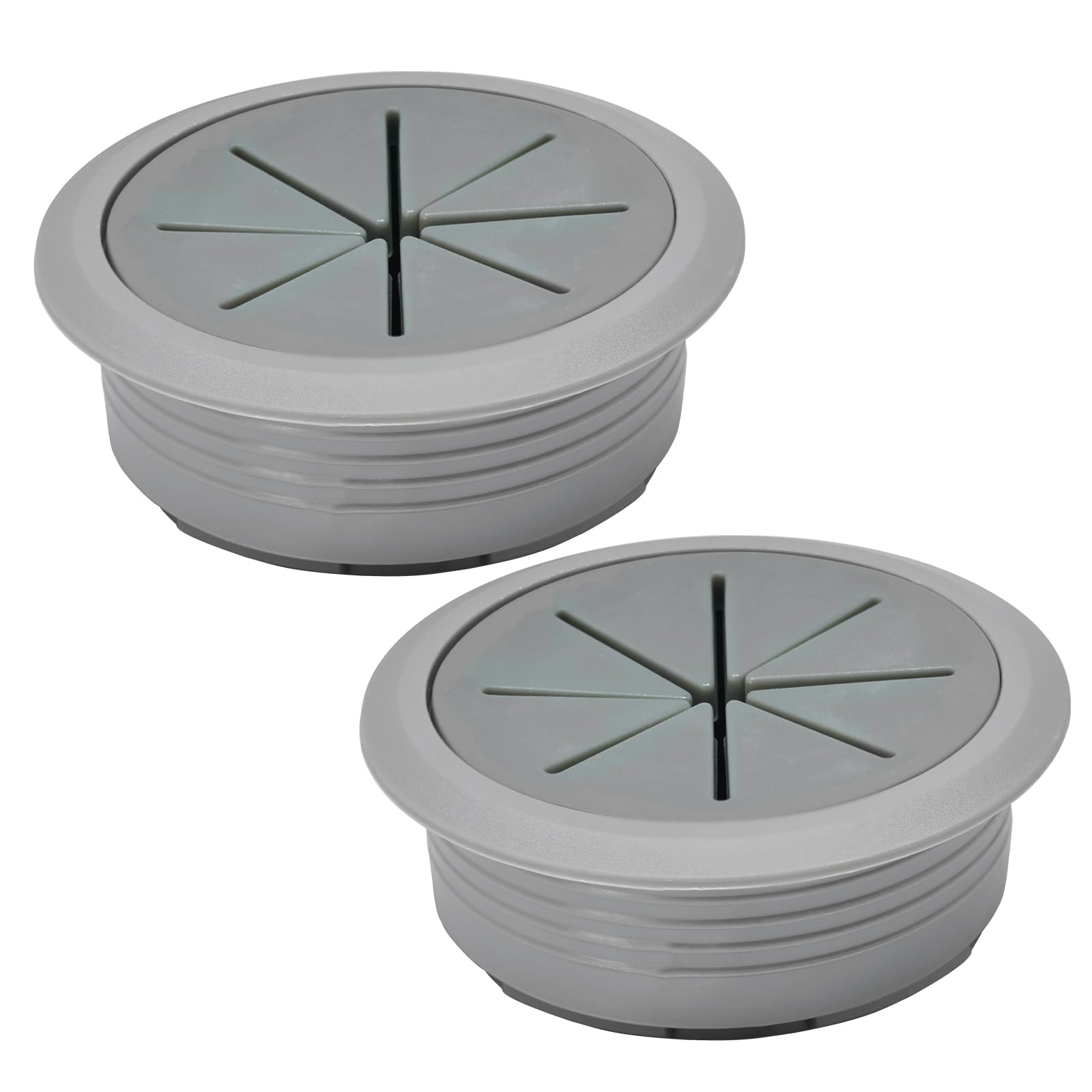 EASYEAH 2 Pcs Desk Grommet 2" / 50 mm, Desk Hole Cover for Cables