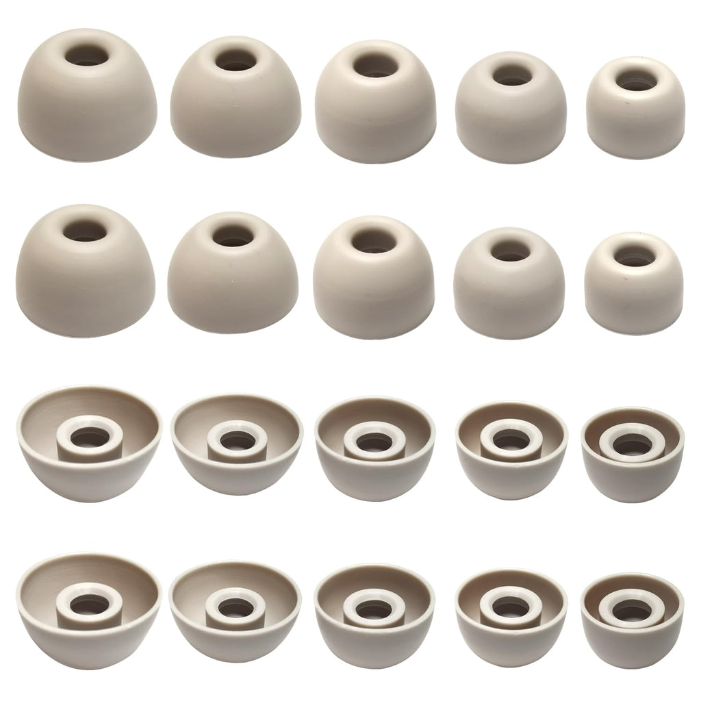 Replacement Earbud Tips for Powerbeats Pro2 Ear Tips [10 Pairs]–XL/L/M/S/XS