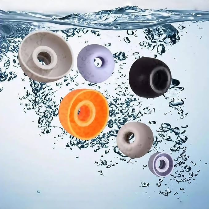 Powerbeats Pro 2 Replacement Ear Tips 5 Pairs - Designed Exclusively for Beats Powerbeats Pro 2 (2024), Not Fit Pro 1st Gen - Sport Anti-Slip Silicone Earbud Tips, Secure Gym/Running Fit -Orange
