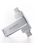 MFi Certified 512GB Flash Drive for iPhone Photo Stick, USB Thumb Drive Memory Stick High Speed USB Drive Photo Storage for iPhone Compatible for iPhone/iPad/Android/PC