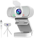 usb c webcam 1080P Webcam,Live Streaming Web Camera with Stereo Microphone, Desktop or Laptop USB Webcam 110 Degree View Angle, HD Web cam for Switch 2,Video Calling, Recording, Conferencing, Gaming