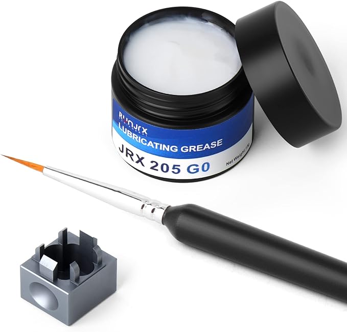 YIMAGUJRX RUNJRX Keyboard Switch Lube Kit JRX 205G0 0.53oz/15g, Switch Opener for Cherry MX TTC Holy Pandas Switch,Lube Tools for Mechanical Keyboard Switch