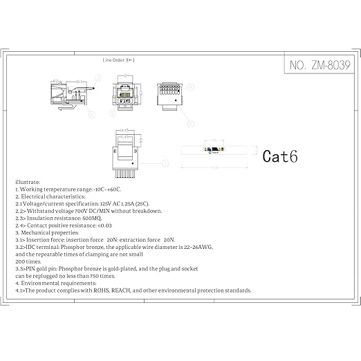 Cat6 RJ45 Keystone Jacks Toolless 12-Pack, Female RJ45 Connectors, Ethernet Keystone Jack No Punch-Down Tool Required Module Coupler (Not for Patch Panel),White