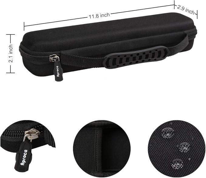 Aproca Storage Case Compatible with Epson Workforce ES-50 / ES-55R / ES-60W / ES-65WR / DS-30 / DS-70 / DS-80W Document Scanner, Portable Bag for Accessories