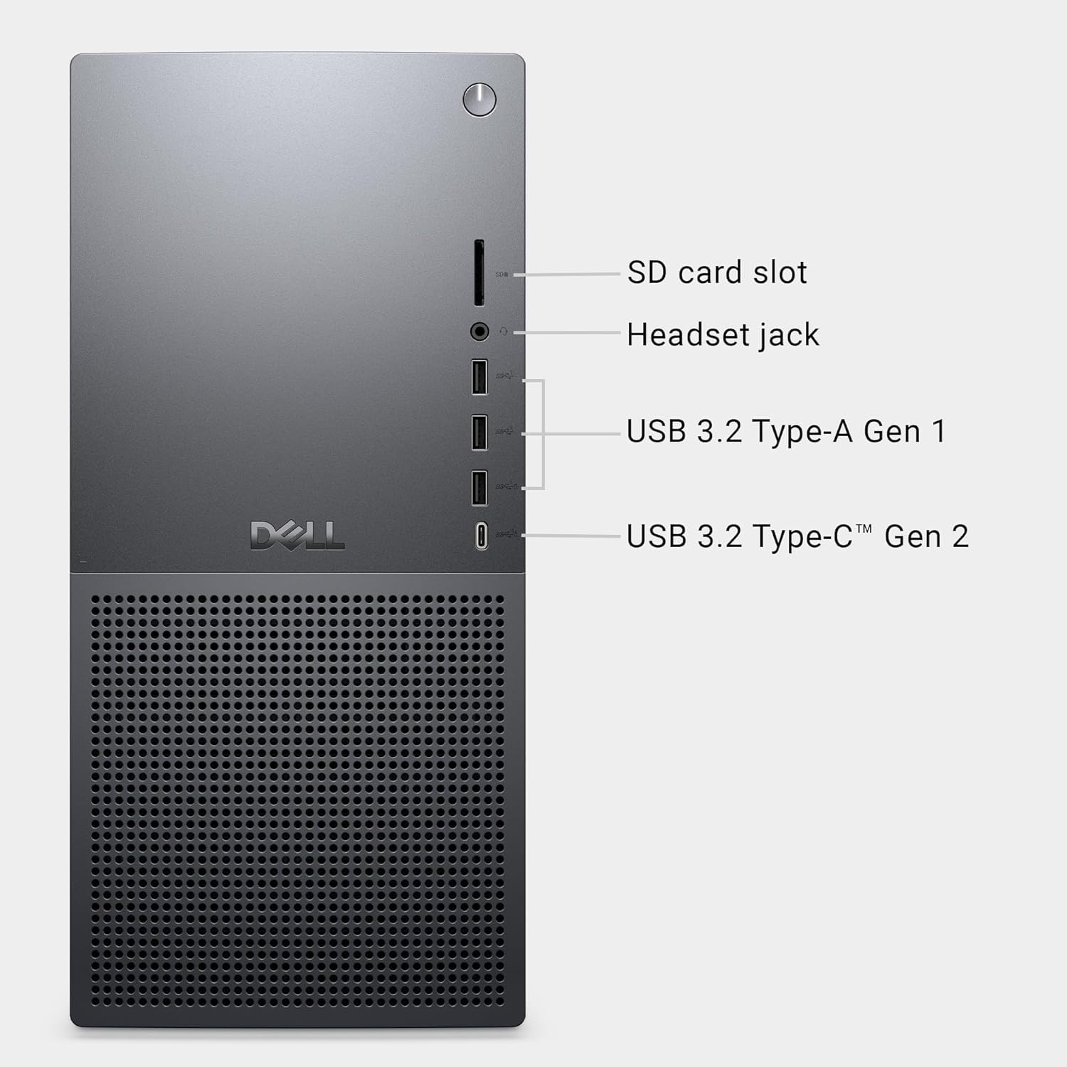 Dell Tower Plus EBT2250 Desktop Computer - Series 2 Intel Core Ultra 9 285 24-Core Processor up to 5.6 GHz, 16GB DDR5 RAM, 4TB NVMe SSD, NVIDIA GeForce RTX 4060 8GB GDDR6, Windows 11 Home, Graphite