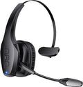 Trucker Bluetooth Headset, Wireless Headset with Mic, Bluetooth Headsets with Dual Noise Cancelling Microphone & Mute Button, 55Hrs Working Time PC Headsets for Cell Phones, Computer, Truck Driver