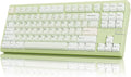 Chilkey ND TKL Aluminum Mechanical Keyboard, 87 Keys Tenkeyless Wireless Gaming Keyboard, Tri-Mode BT5.3/2.4GHz/USB-C PBT Keycaps Hot Swappable Custom Key Board for Windows Laptop Office PC