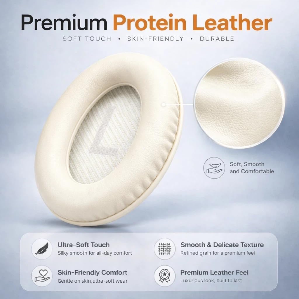 YOCOWOCO Replacement Ear Pads for Bose QC35 and QC35 II