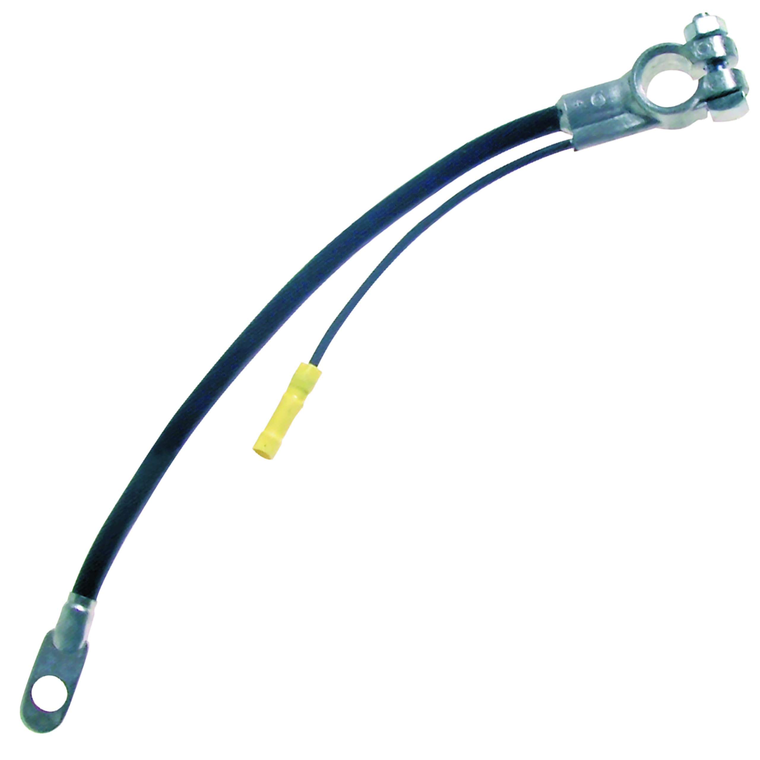 Sherco-Auto Black 32" Inch 4 Gauge Top Post Battery Cable with Auxiliary Lead - Made in USA