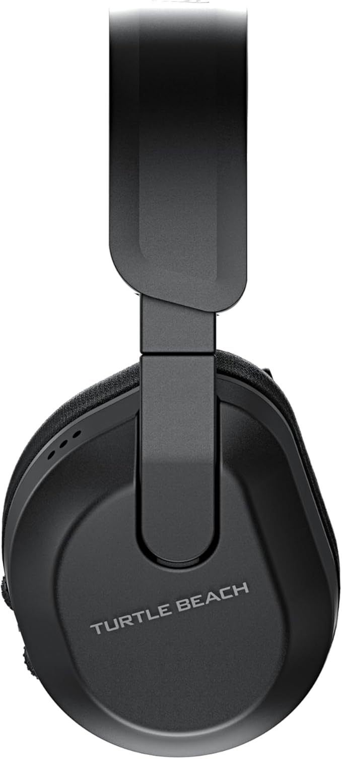 Turtle Beach Stealth 600 Wireless Multiplatform Amplified Gaming Headset for PC, PS5, PS4, & Mobile – Bluetooth, 80-Hr Battery, Noise-Cancelling Flip-to-Mute Mic, Waves 3D Audio –Black
