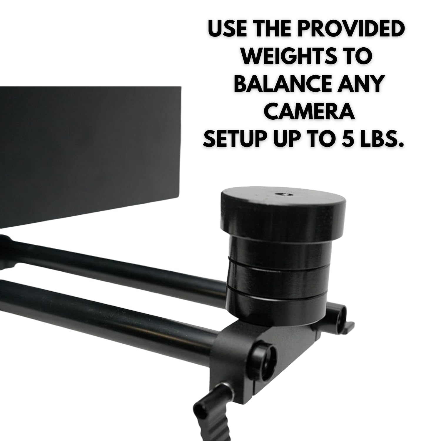 Glide Gear REVO 50 360° Rotating Camera Platform Rig, Adjustable Arm for DSLR or Smartphone, Aluminum Build, Supports Up to 40lbs