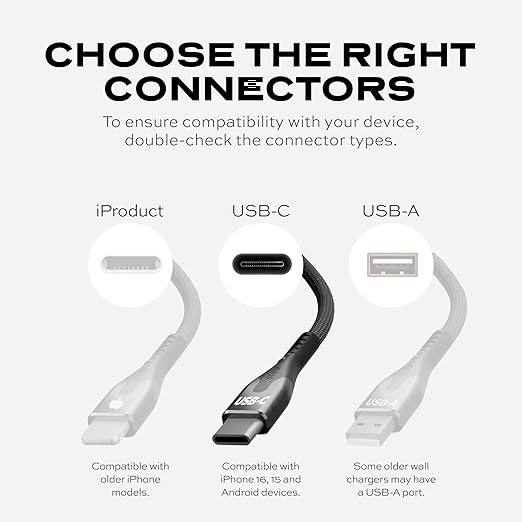 Statik MagStack Pro USB C to USB C Cable, Clutter-Free Magnetic Type C Charger Fast Charging Cord, Magnetic Charging Cable, Compatible with 16 Pro Max, 15, Galaxy S21 S20 Ultra, 100W 6FT/2M