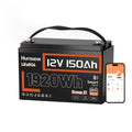 HumsiENK 12V 150Ah LiFePO4 Lithium Battery – BCI Group 31 Deep Cycle Battery with Bluetooth & 110A BMS – 15000+ Cycles for Solar, RV, Marine, Off-Grid – Lightweight & Safe Replacement for Lead Acid