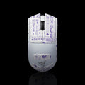 Grip Tape for Razer Viper V3 Pro - Anti-Slip,Enhanced Control, Sweat Resistance,Improves FPS Gaming Grip & Mouse Protection [Pre-Cut] EVA White Purple