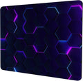 Purple Abstract Art Mouse Pad Personalized Design Computer Laptop Non-Slip Rubber Mouse Pad 9.5x7.9 Inch
