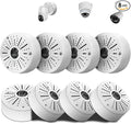 WEILAILIFE 【Compatible Almost All Cameras Type】 Security Camera Junction Box, Universial Camera Junction Box Mount Bracket(8 Pack)