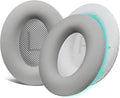 SOULWIT Silicone Ear Pads Cover Protector for Bose QuietComfort QC15 QC25 QC2 QC35 QC45/Ae2 Ae2i Ae2w/SoundTrue & SoundLink AE Headphones Cushions, Sweatproof, Easily Washable - Grey