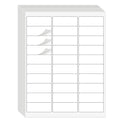 1" x 2-5/8" Address Labels 3000 Labels Sticker Paper for Laser/Ink Jet Printer mailing Labels 8.5"×11" White 30 per Sheet