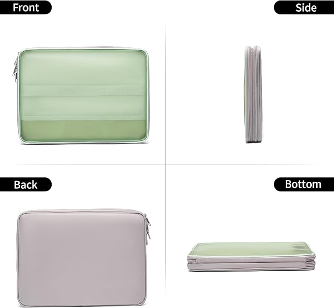 CONMOTO Laptop Case Sleeve,13 inch 15inch Computer Carrying Bag Laptop Sleeve Compatible for MacBook Air/Pro, HP, Dell, Lenovo, Acer