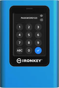 Kingston IronKey Vault Privacy 80 3.8TB External SSD | FIPS 197 | XTS-AES 256GB Encrypted | Touch Screen PIN | Secure Data Protection | IKVP80ES/3840G