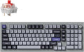 Keychron Q5 Pro QMK/VIA Wireless Custom Mechanical Keyboard, 96% Layout with Programmable Knob, KSA Double-Shot PBT Keycaps with Hot-swappable K Pro Red Switch for Mac Windows Linux - Gray