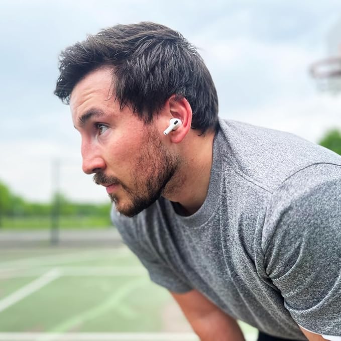 Comply Memory Foam Replacement Earbud Tips for Apple AirPods Pro 1 & 2 | Ultimate Comfort, Secure Fit, Superior Noise Isolation | Anti Slip, Prevent from Falling Out | Blue, Large (3 Pairs)