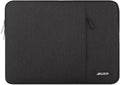 MOSISO Laptop Case 12.3 inch, 11.6-12.3 inch Laptop Sleeve Compatible with MacBook Air 11.6, Acer HP Dell Lenovo Samsung, Surface Pro, Polyester Vertical Computer Sleeve Bag with Pocket, Black